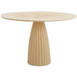 Light & Living Kovinska okrogla jedilna miza ø 120 cm Veglia – Cene