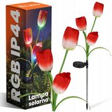  LED RGB solarna dekorativna svetiljka 3xLED/3,7V 200 mAh IP44 tulipán | Eponuda.com