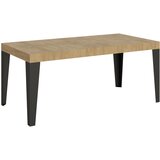 Itamoby   Flame (90x180/284 cm) - hrast, barva nog: antracit - raztegljiva jedilna miza, (20842541) Cene