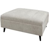 MID.YOU KOTNA SEDEŽNA GARNITURA, gladka tkanina svetlo siva | Shoptok.si