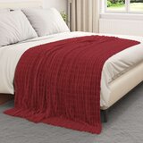  Pokrivači za bacanje 6 pcs Bordeaux Crvena 200 x 150 cm Runo | shoptok.hr
