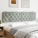  Jastuk za uzglavlje svjetlosivi 200 cm baršunasti | shoptok.hr