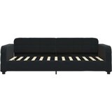 vidaXL Dnevni krevet na razvlačenje crni 90 x 200 cm baršunasti | shoptok.hr