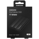 Samsung Zunanji SSD 2TB Type-C USB 3.2 Gen2 NVMe, IP65, T7 Shield, črn, MU-PE2T0S | Shoptok.si