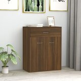 vidaXL Komoda rjav hrast 60x30x75 cm inženirski les Cene