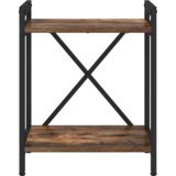 vidaXL Police za knjige Dimljeni hrast 40 x 30 x 48.5 cm | shoptok.hr