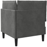 SOFA s pohranom Tamnosiva Baršun | shoptok.hr