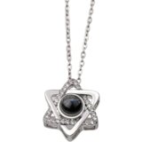 INF Ogrlica z napisom &quot;Ljubim te&quot; v 100 jezikih Silver, (21237793) cene