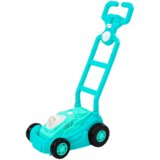 Bubble Machine Ride-on Lawn Mower with Handle Blue | shoptok.hr