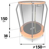 Neo-Sport dječji vrtni trampolin 152 cm (5 ft) | shoptok.hr