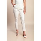 Fenzy Elegantne Hlače 7/8 Veličine Za Veće Osobe, Krem Boje | shoptok.hr
