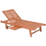 Garden Pleasure Drvena vrtna ležaljka u krem-prirodnoj boji San Diego - | shoptok.hr