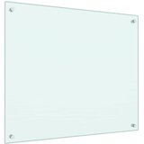  Kuhinjske zaštite od prskanja 2 kom bijele 70 x 60 cm staklene | shoptok.hr