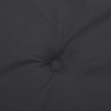  Jastuk za vrtnu klupu crni 100 x 50 x 3 cm od tkanine Oxford | shoptok.hr