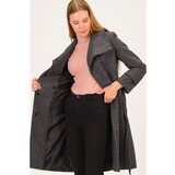 Dewberry Z6645 LADIES COAT-FISHBACK BLACK Cijene