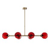 Opviq Luster Benek-15-14481, 103x40x74cm, IP20, Zlatno-crvene boje | Eponuda.ba