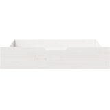  Ladice ispod kreveta 2 kom bijele 85x55x17 cm od borovine | shoptok.hr