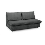 Bobochic Paris Tamno siva sklopiva sofa od samta 184 cm Isadora – | shoptok.hr