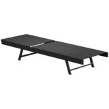 Ambia Garden LEŽALNIK aluminij prašno lakirano črna | Shoptok.si
