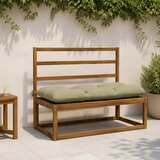  Jastučići za klupe VIANEN 2 kom. 100% poliester Svijetlo zelena - Svijetlo zelena 110 x 50 x 12 cm | shoptok.hr