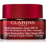Clarins Super Restorative Day Cream SPF 15 dnevna krema za vse tipe kože SPF 15 50 ml