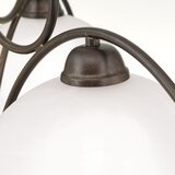 Orion luster na lancu rula 3xE27/40W/230V, prečnik 70 cm, bela/bronza | Eponuda.com