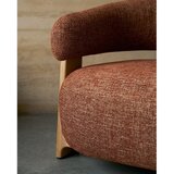 Kave Home Fotelj iz šenilje v barvi terakote Granite – | Shoptok.si