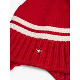 Tommy Jeans Kape rdeča / naravno bela | Shoptok.si