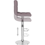 Barski stolčki 2 kosa taupe blago, (20700048) | Shoptok.si
