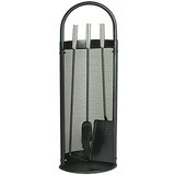 Lienbacher Garnitura za kamin (3-dij., Crne boje, Visina: 66 cm) | shoptok.hr