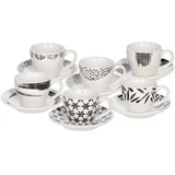 ŠALICE I TANJURIĆI ZA ESPRESSO SET 6/1 IRIS ZENITH