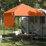 vidaXL Šator s nadstrešnicom Narančasta 200 x 200 cm Oxford tkanina | shoptok.hr