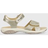 Primigi Otroški sandali zlata barva | Shoptok.si