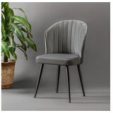 Hanah home Rubi Gr stolice, tamno sive | Eponuda.ba