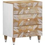 vidaXL Nočna omarica 50x33x60 cm trden mangov les, (21828764) | Shoptok.si