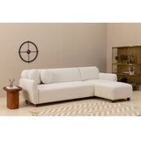 Atelier Del Sofa ugaona garnitura Eddy Corner Right (L3 CHL) White Cene