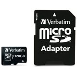 Verbatim Pomnilniška kartica, Micro SDXC, 128GB, Class 10, z adapterjem | Shoptok.si