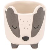 Sass & Belle Keramička ukrasna tegla za cvijeće ø 8 cm Badger Mini – Cijene