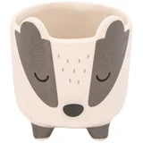 Keramička ukrasna tegla za cvijeće ø 8 cm Badger Mini –
