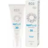 eco cosmetics Sensitive fluid za zaščito kože pred soncem ZF 30