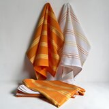 Viktorija Leskovac Set kuhinjskih krpa - Dve krpe 50x70cm - Orange set Cene