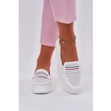 EVENTO Ladies Leather Moccasins White Dovema | Shoptok.si