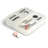 Fortuna VES029 Dozator za lekove za 1 dan kockasti (4 x 1 pregrada) ( VES029 ) | ePonuda.com