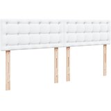 Krevet s oprugama i madracem bijeli 180x200 cm umjetna koža | Eponuda.com