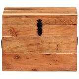  Kutija za pohranu 39 x 28 x 31 cm od masivnog bagremovog drva | shoptok.hr