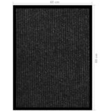  Otirač prugasti antracit 60 x 80 cm | shoptok.hr