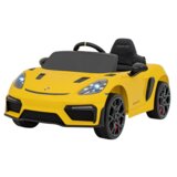  Licencirani Porsche 718 Spyder RS dječji automobil na akumulator, žuti Slike