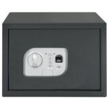 vidaXL Elektronska digitalna blagajna z dnom prsta 25x35x25 cm Jeklo | Shoptok.si