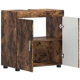 Ormarić za Lavabo - Umivaonik s pohranom Dimljeni hrast 60 x 34 x 63 cm | shoptok.hr