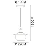 Globo 69030 - Viseće svetlo 1xE27/60W | Eponuda.com